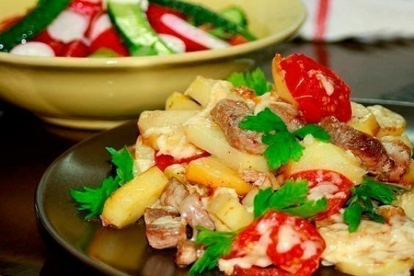 Картошка по-французски
